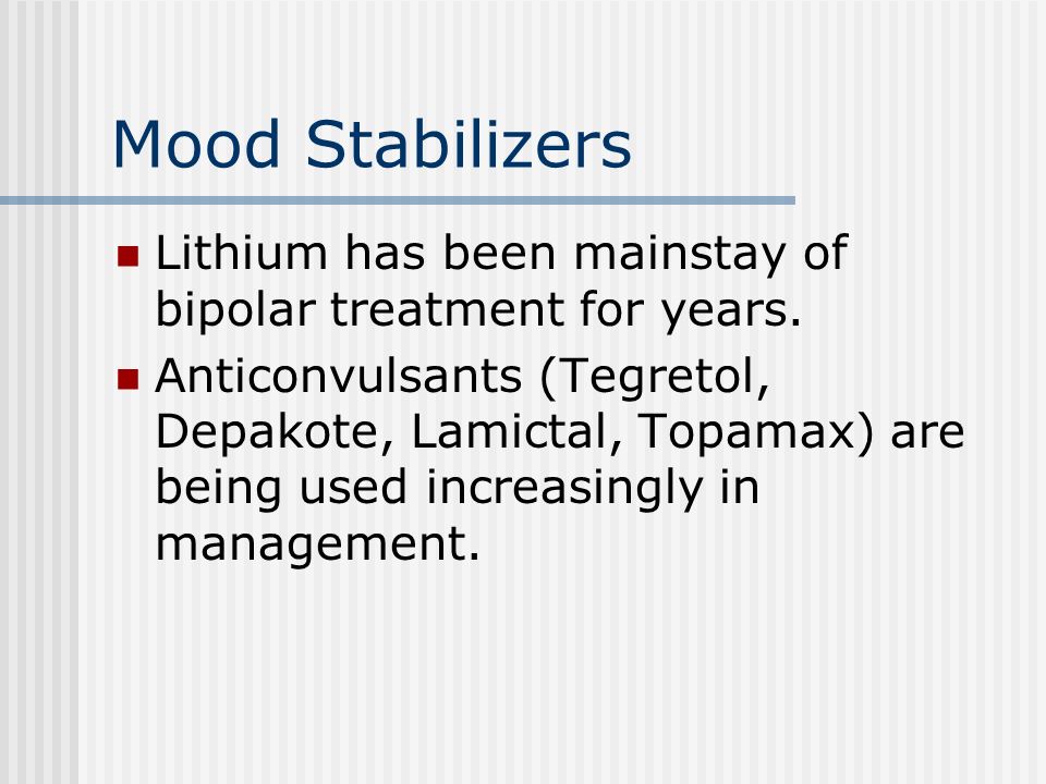 topamax used for bipolar disorder